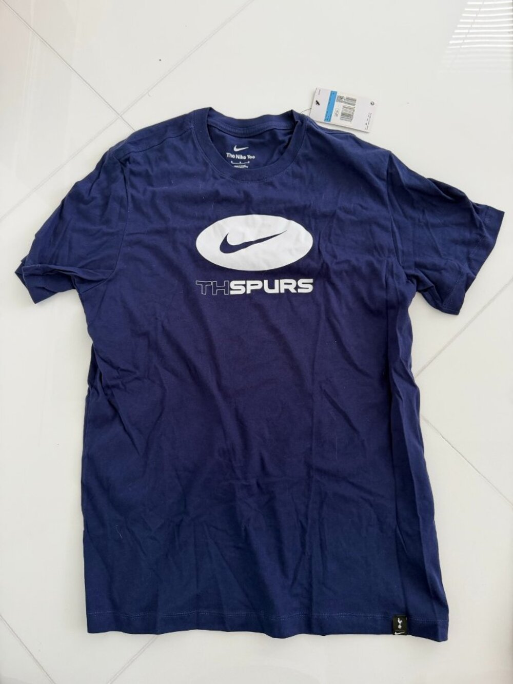 NWT Nike Tottenham Hotspur THSPURS Navy Graphic T-Shirt Men's Medium